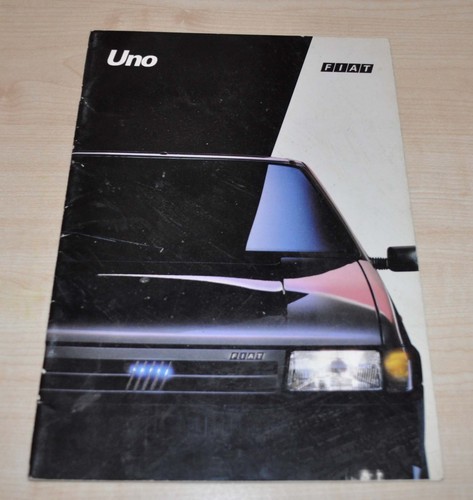 Fiat uno brochure - fiat,