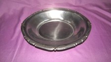VASSOIO  CENTROTAVOLA CONTENITORE METALLO  SOPRAMMOBILE VINTAGE
