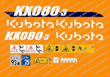 Kubota kx080 mini escavatore - kx080-3,