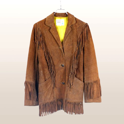 Giacca scamosciata vintage