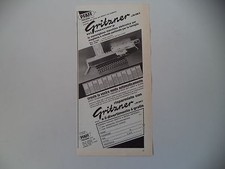 advertising Pubblicità 1974 PFAFF GRITZNER JUKI