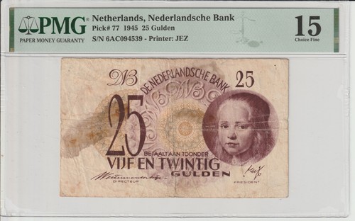 Netherlands gulden 1945 - gulden,