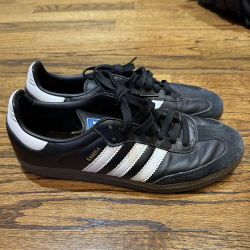 Adidas samba black gum core - samba,