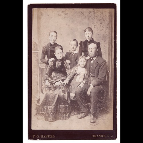 Cabinet card g händel - card:, g.