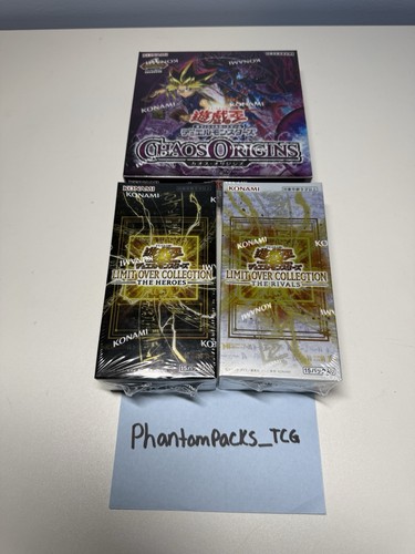 3x booster box - yu-gi-oh!,