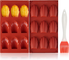 2 Stampi per Madeleines in