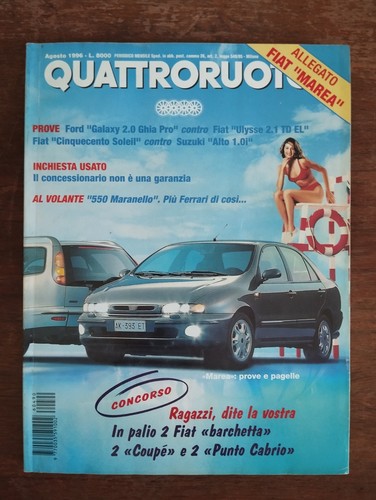 1996 quattroruote agosto - 1996, 08