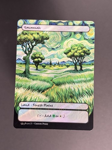 Mtg savannah van gogh - mtg,