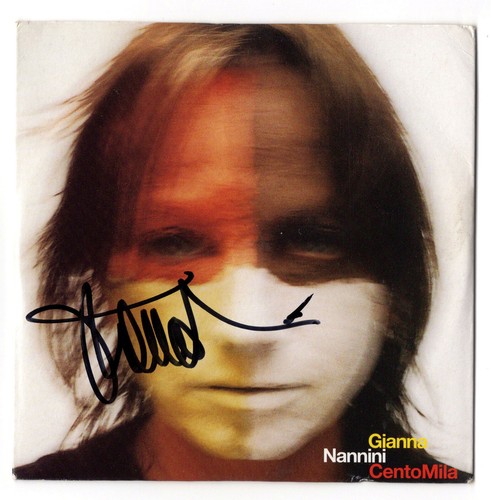 Gianna nannini signed album - signed,