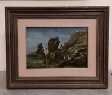 Dipinto olio dell'ottocento.