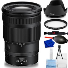 Nikon Nikkor Z obiettivo 24-120 mm f/4 S 20105 - pacchetto accessori 7 pezzi