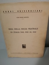 G. Morteo Idee della regia