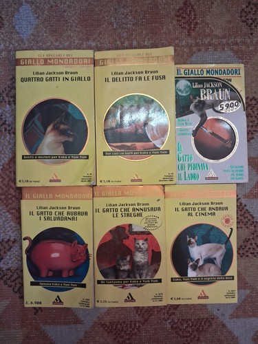 Giallo mondadori lilian - giallo,