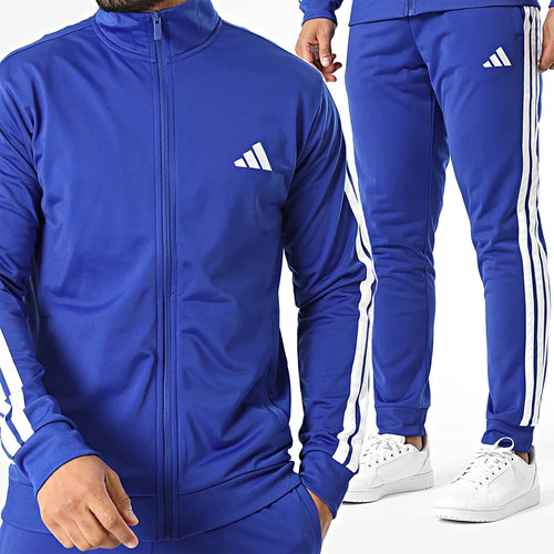 Tuta uomo adidas stripes - tuta,
