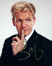 Gordon Ramsay 8x10 autographed