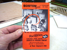 CATALOGO BOSTON GEAR RATIOTROL