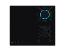 AEG HDB64623N PIANO COTTURA MISTO GAS + INDIZIONE 60 CM TOUCH NERO