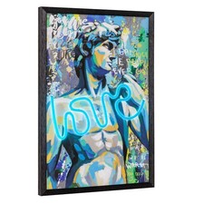 Quadro LOVE DAVID  con luce