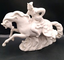 Rara statuina porcellana russa