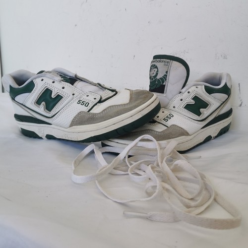 New balance 550 bianco - bianco, verde