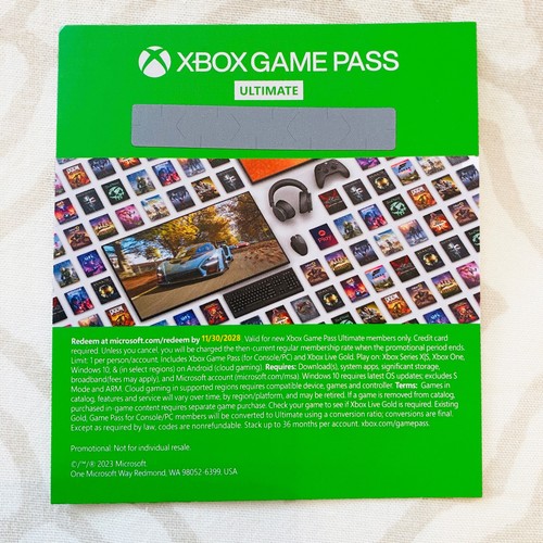 Xbox game pass ultimate - -, 1