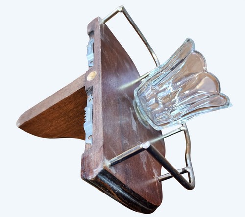 Portacandele vintage legno - portacandele,