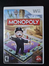 Wii Monopoly Game & Manual