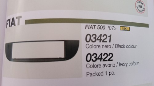 Phonocar 421 fiat 500 dal - phonocar,