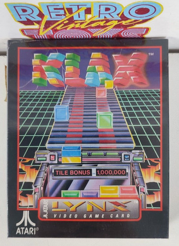Klax lynx video game - klax,