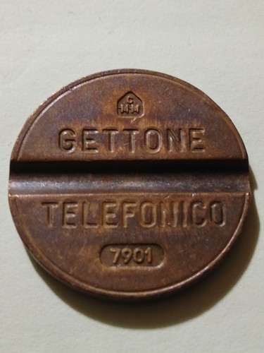 Gettone telefonico 7901 cmm - gettone,