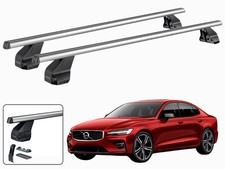 BARRE PORTATUTTO PORTAPACCHI TETTO PER VOLVO S60 4 PORTE 2018- ALLUMINIO MENABO