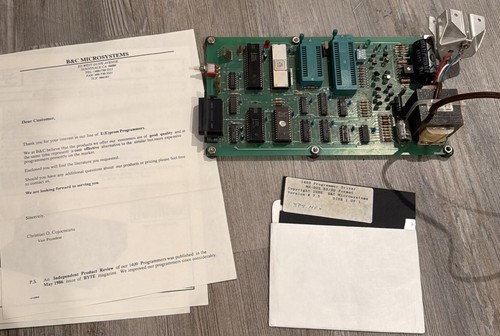 Programmatore eprom vintage - eprom,