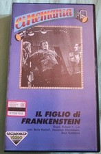 VHS "IL FIGLIO DI FRANKENSTEIN" con Boris Karloff. USA 1939. Fonit Cetra Video.