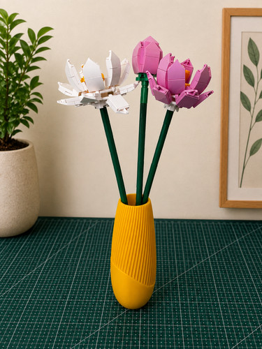 Vaso per lego fiori - lego, di