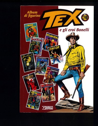 Album figurine tex gli - figurine, e