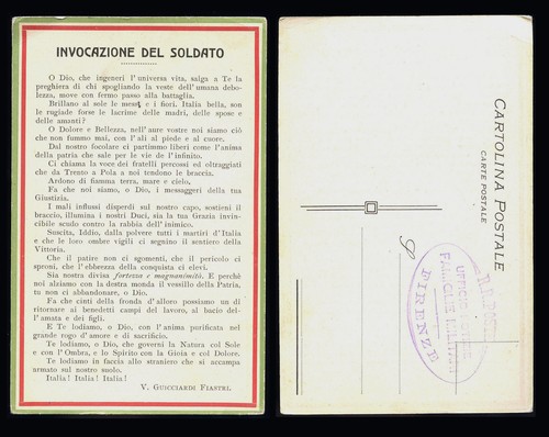 cartolina/santino-MILITARE-INV