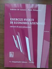 Esercizi svolti di economia