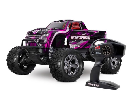 Traxxas stampede 2s rosa - hd, bl-2s