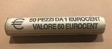 1 centesimo 1 Eurocent Italia 2002 Rotolino storico 50 pezzi - Spese Gratis
