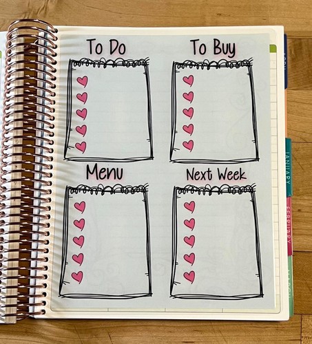 Daily lists dashboard insert - dashboard,