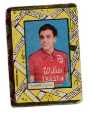 ZANFROGNA SQUADRA CICLISMO WILIER TRIESTINA FIGURINA campioni  NANNINA ? anni 40