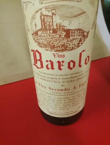 Barolo docg 1970 pira - docg,
