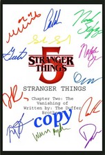 Stranger Things 5 Signed