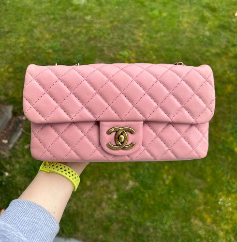 Borsa chanel rosa flap - chanel,