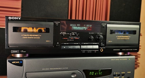 Superba cassetta doppia sony - cassetta,