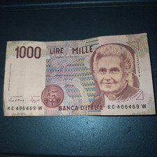 BANCONOTA MILLE 1000 LIRE