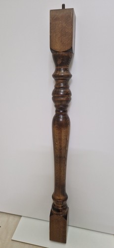 Colonnina legno rovere - in, rovere.