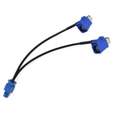 Cavo treccia antenna GPS Fakra C maschio a 2x Fakra C femmina cavo splitter RG174