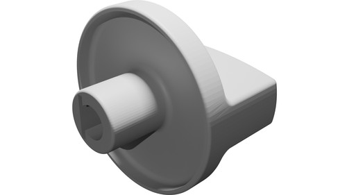 Manopola gas ricambio - manopola,