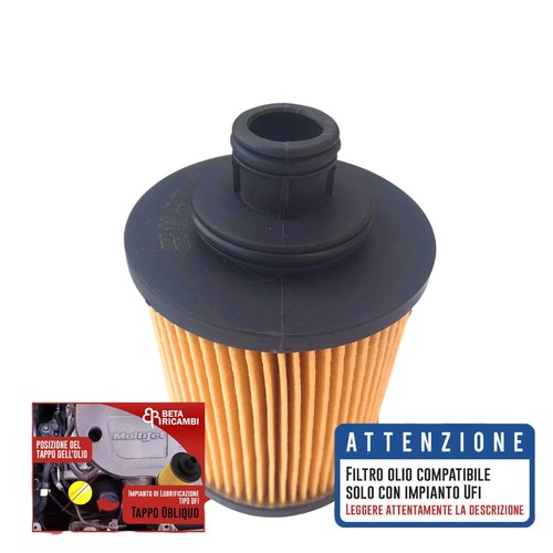 Filtro olio fiat grande - olio, punto